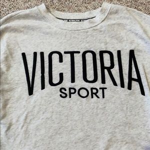 Victoria secret sport cropped crewneck!